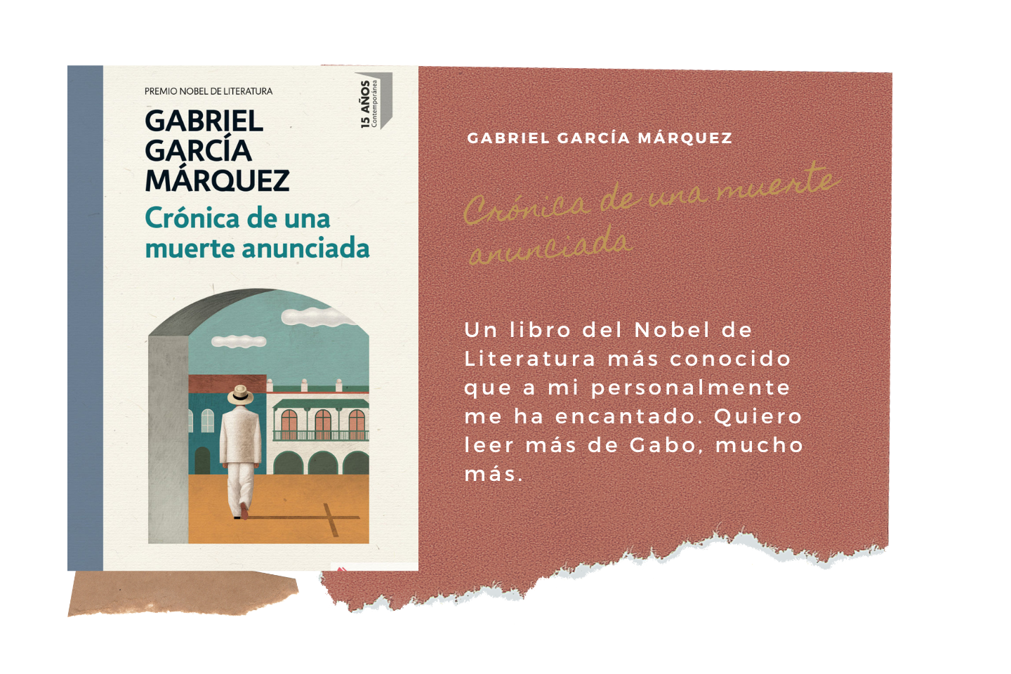 Crónica de una muerte anunciada de Gabriel García Márquez