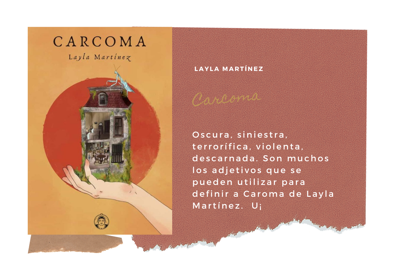 6 Carcoma de Layla Martínez - Bookake Club de Lectura - Podcast en iVoox